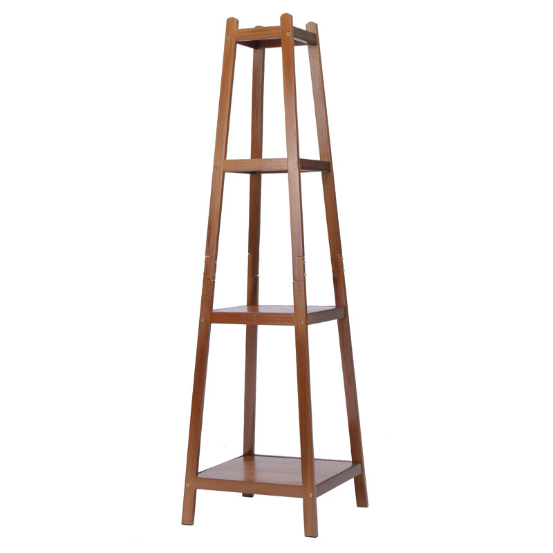 Tooca Square MultiTiered Solid Wood Plant Stand & Reviews Wayfair